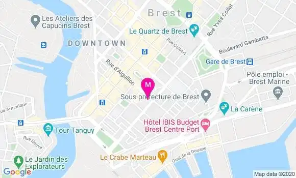 Localisation Dr Isabelle Kermarrec