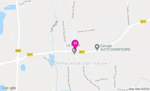 Localisation Dr Marc Zaragori