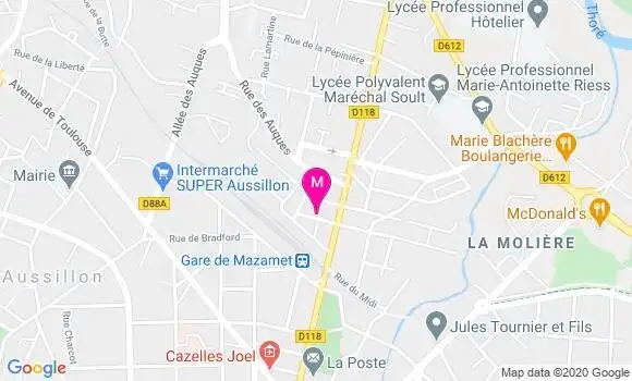 Localisation Dr Jean Desarnaud