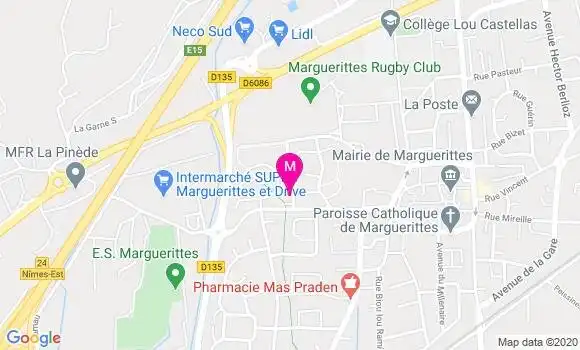 Localisation Dr Catherine Larguier