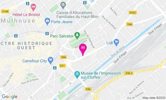 Localisation Dr Marc Baumann