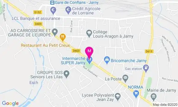 Localisation Dr Jean Louis Stalars