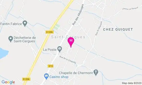 Localisation Dr Pierre Schmit