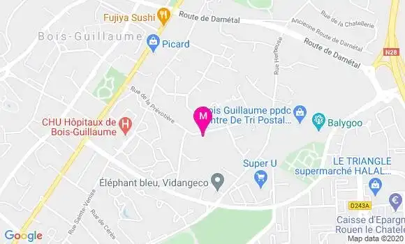 Localisation Dr Guillaume Desailly