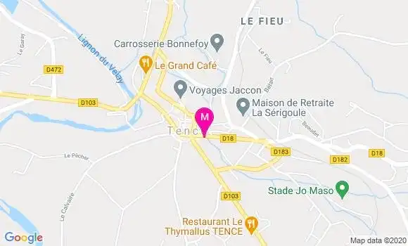 Localisation Dr Christian Reynaud