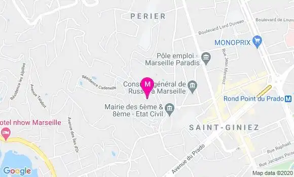 Localisation Dr Martine Petrone