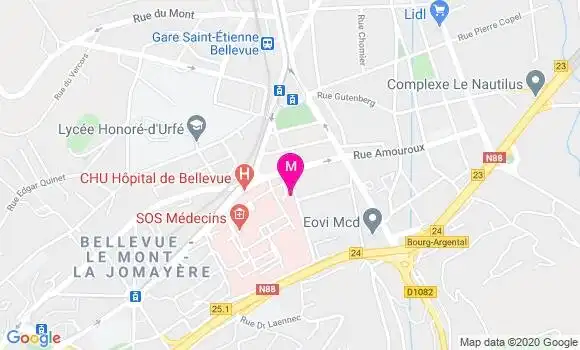 Localisation Dr Thierry Bitot