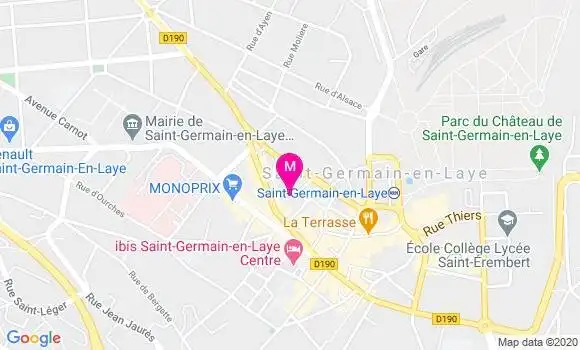Localisation Dr Odile Buisson