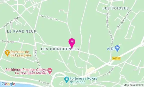 Localisation Dr Martine Burgot
