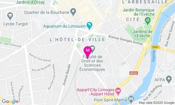 Localisation Dr Laurence Paulin