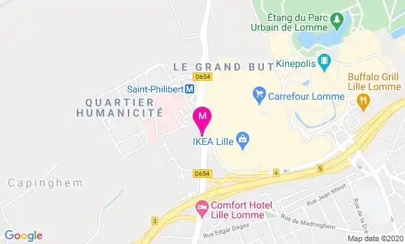 Localisation Dr Olivier Deloraine