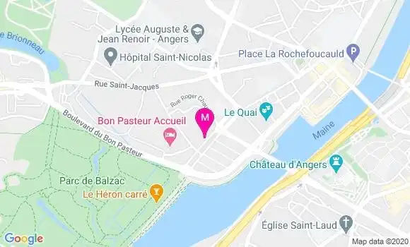 Localisation Dr Béatrice Luet Gautier
