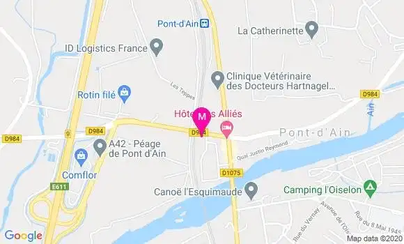 Localisation Dr Pierre De Haas