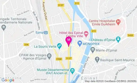 Localisation Dr Evelyne Didelot Bauby