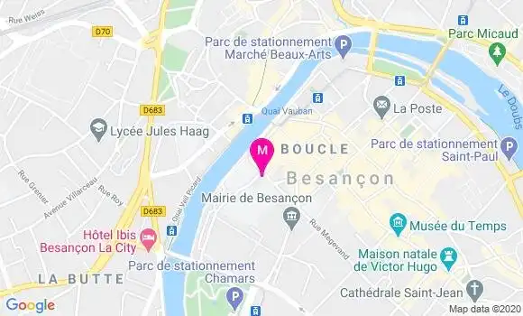 Localisation Dr Armande Coeffic Spitz
