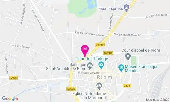 Localisation Dr Edith Pichon
