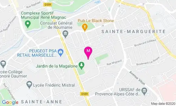 Localisation Dr Rahmine Dov Fitoussi