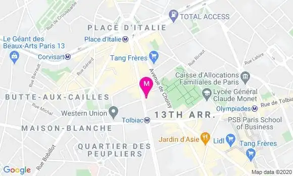 Localisation Dr Carole Ohayon Elfasci