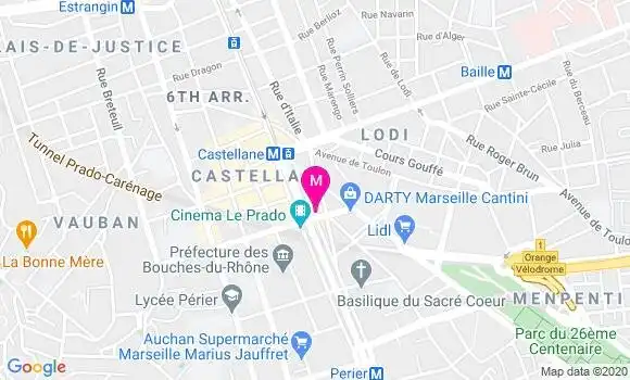 Localisation Dr Laurence Villaret Gardette