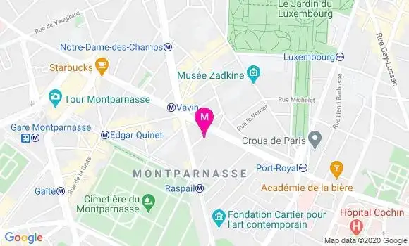 Localisation Dr Isabelle Debrus
