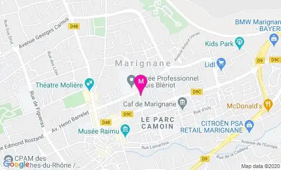 Localisation Dr Ivan Cathiard