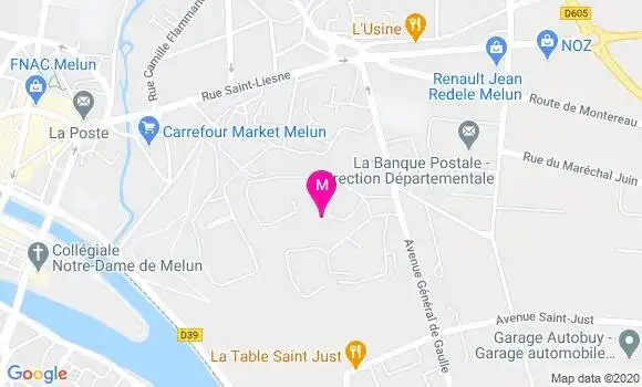 Localisation Dr Arlette Costecalde