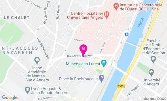 Localisation Dr Denis Paillard