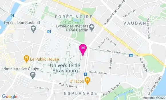 Localisation Dr Ilana Perez Spingarn