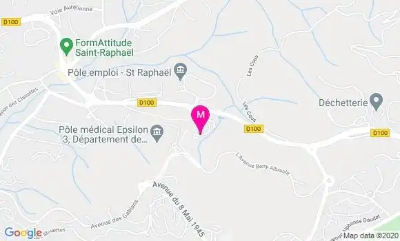 Localisation Dr Paula Scobea