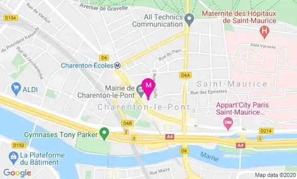 Localisation Dr Marianne Plouvier