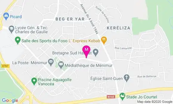 Localisation Dr Caroline Pelle