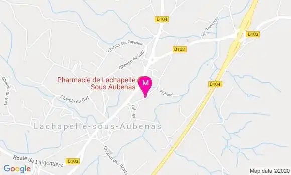 Localisation Dr Philippe Tarnot