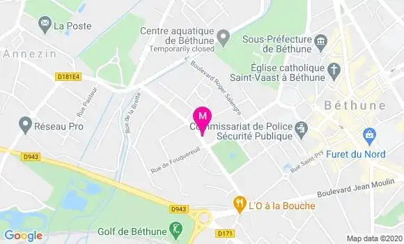 Localisation Dr Samira Ben Hadj Yahia