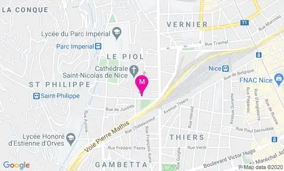 Localisation Dr Jean Luc Giordano