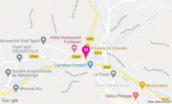 Localisation Dr Christine Decock Girou