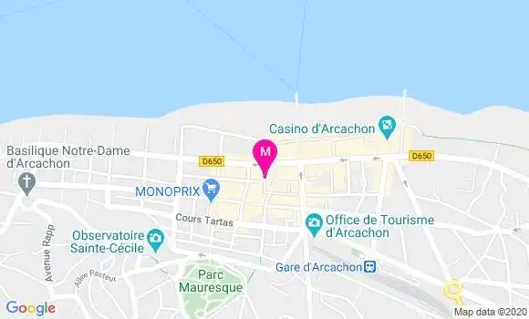 Localisation Dr Didier Carciente