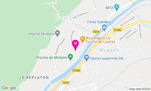 Localisation Dr Michel Burnier