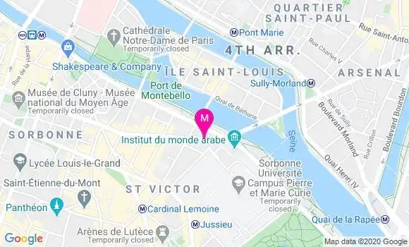 Localisation Dr Marie Sandrine Calmettes