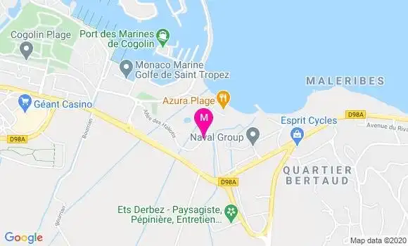 Localisation Dr Elisabeth Thiébault Lolive