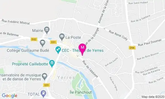 Localisation Dr Yannick Hurtaud