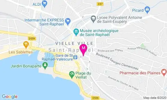Localisation Dr Marie Jane Darmaun