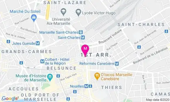 Localisation Dr Christine Recours Nguyen