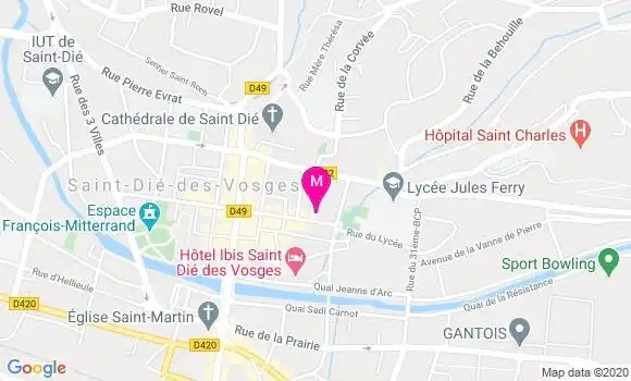 Localisation Dr Nicolas Manginot