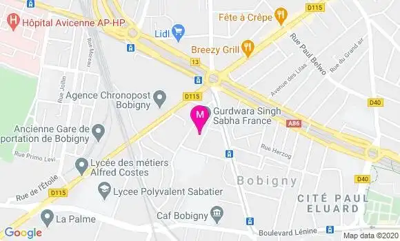 Localisation Dr Aicha Merzouk
