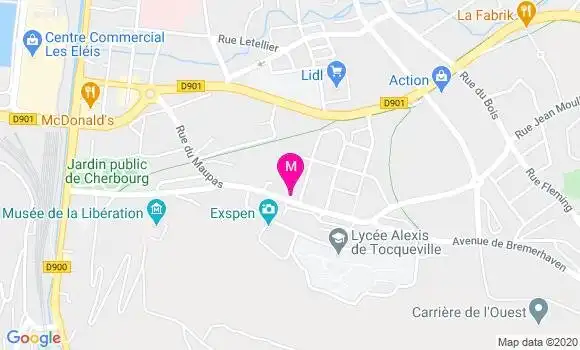 Localisation Dr Antoine Barakat