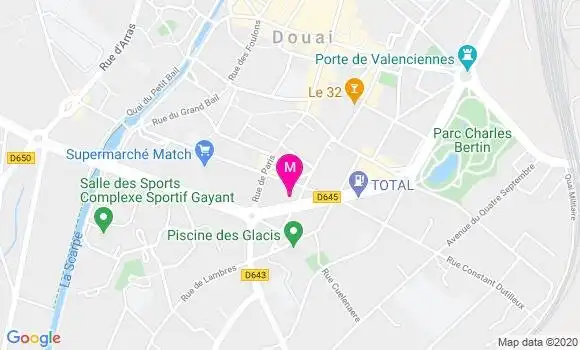 Localisation Dr Isabelle Pagniez