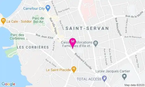 Localisation Dr Thierry Perrin