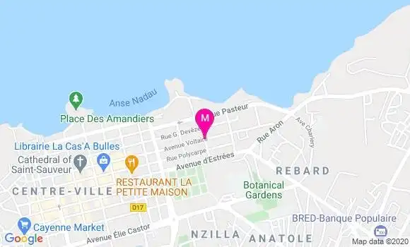Localisation Dr Marie Laure Djossou