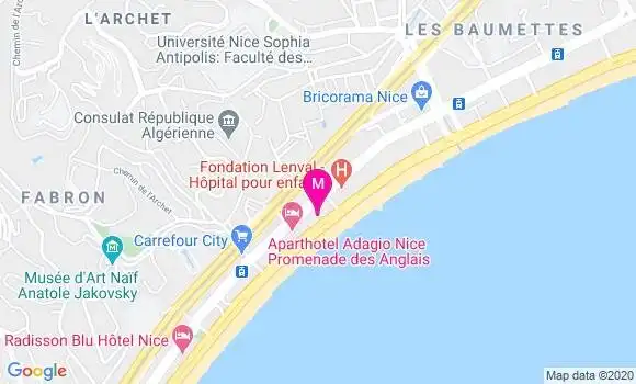 Localisation Dr Catherine Moriano