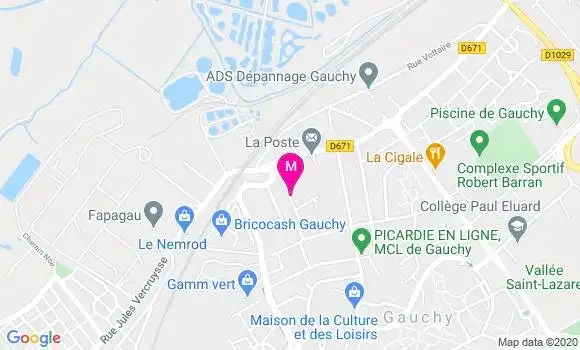 Localisation Dr Sabine Fialon Van Maele
